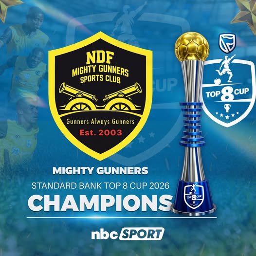 Gunners win Standard Bank Top 8 Cup
