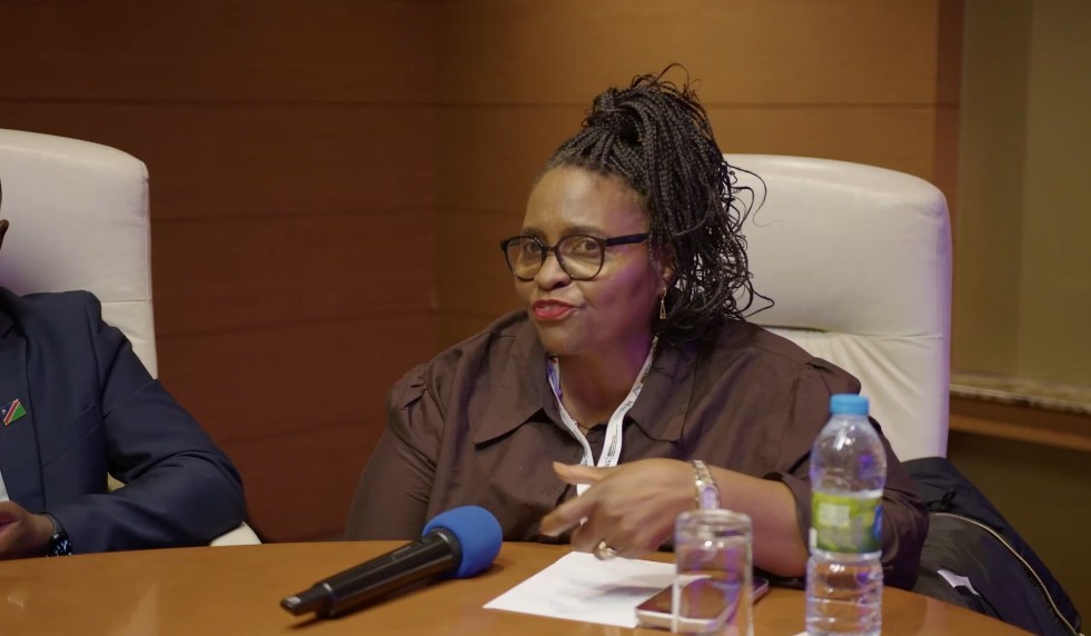 NBC's Director General, Menesia Muinjo,
