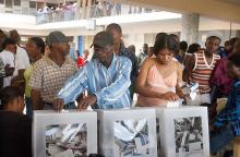 Haitians vote in country's long-delayed presidential election 