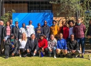 Athletes equipped in media relations and personal brand building