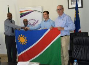 Cricket Namibia receive National Colours