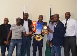 Indongo visits Namibia Sports Commission 