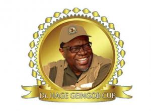 Dr Hage Geingob cup organisers and stakeholders pay courtesy call to President