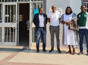 Frank Fredericks Foundation gives N$1.2 million to Okahao Town Council to build stadium
